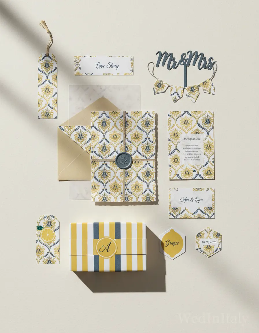 Damascato — Amalfi wedding kit