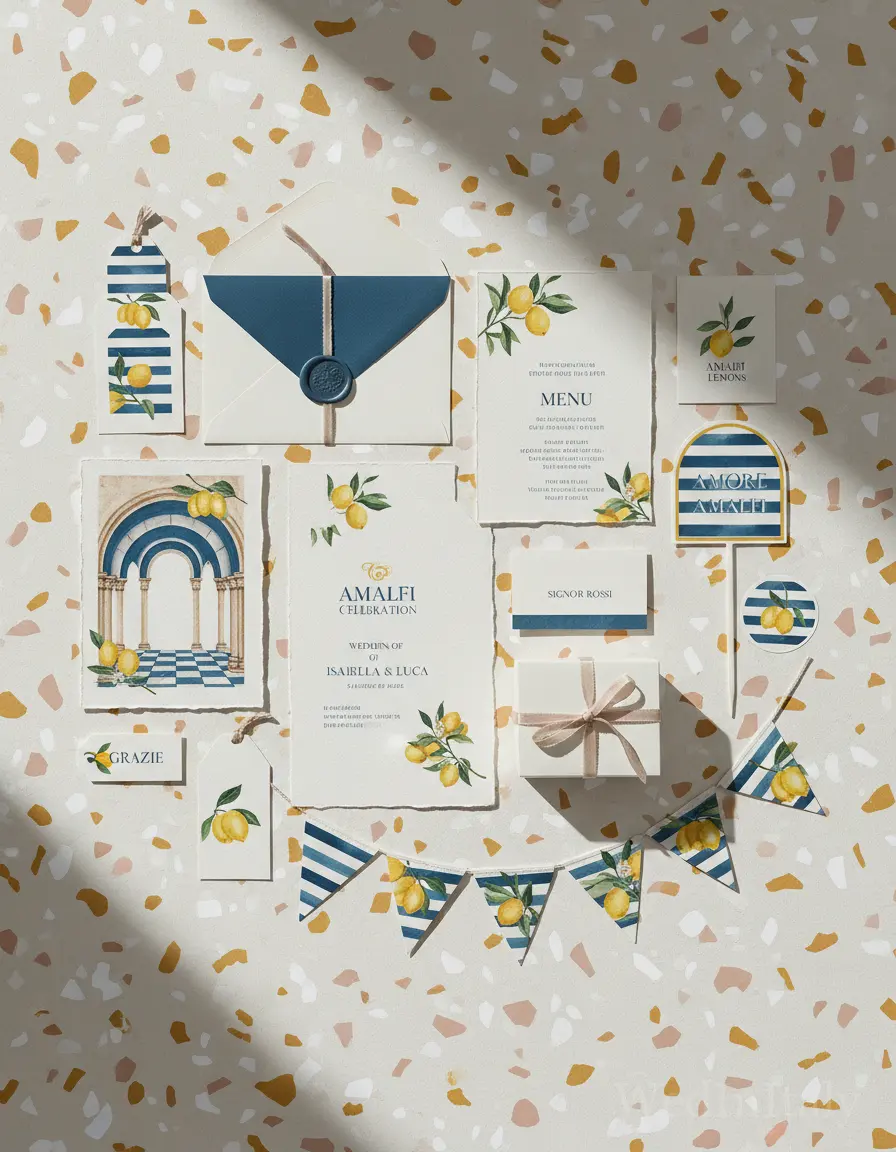 Terrazzo — Amalfi wedding kit