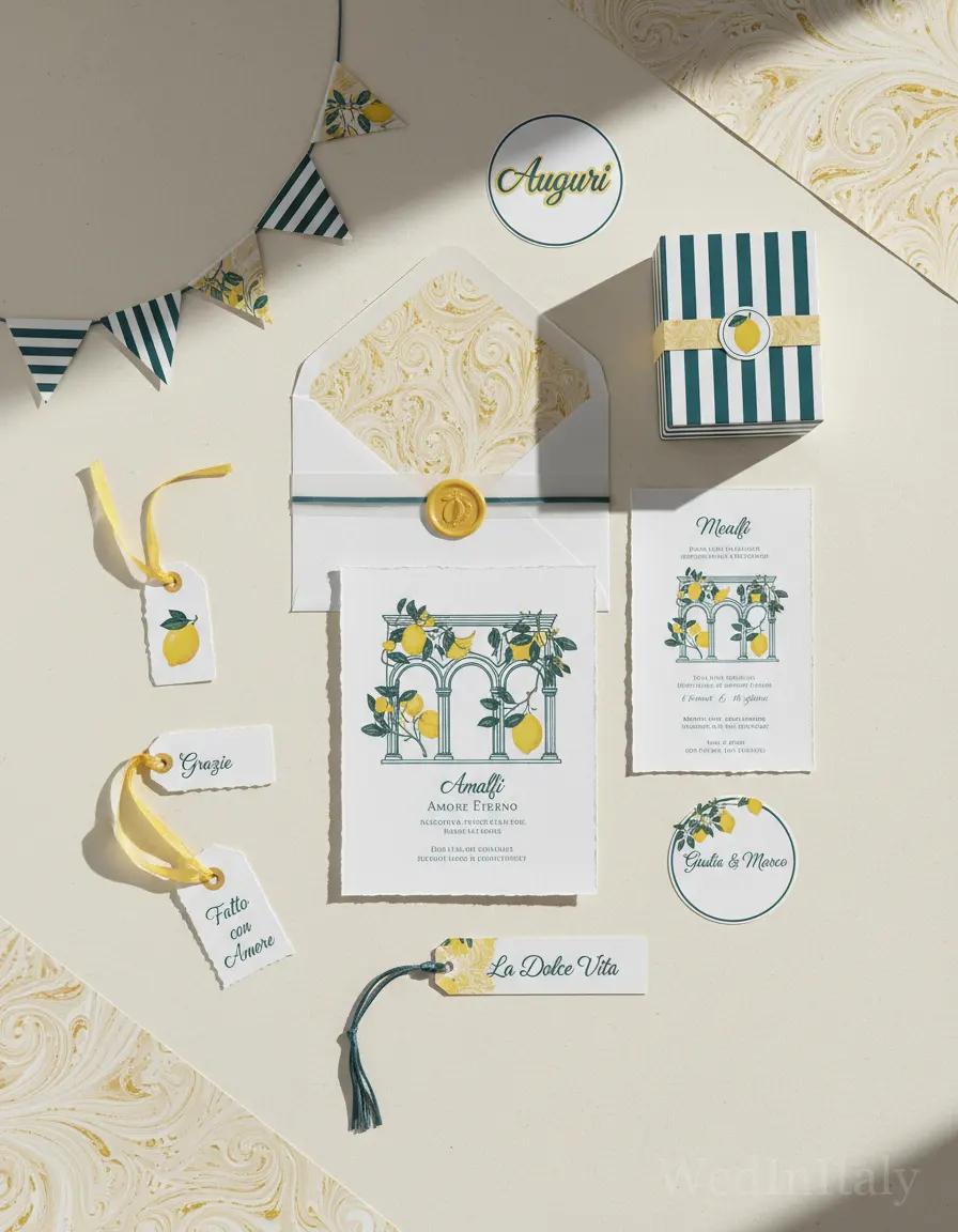 Marmorizzato — Amalfi wedding kit