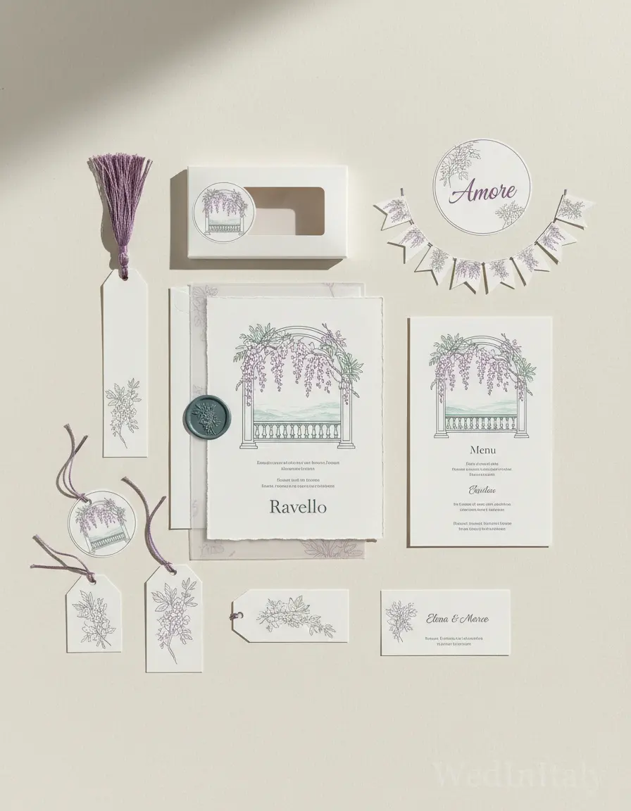 Botanico a linea — Ravello wedding kit