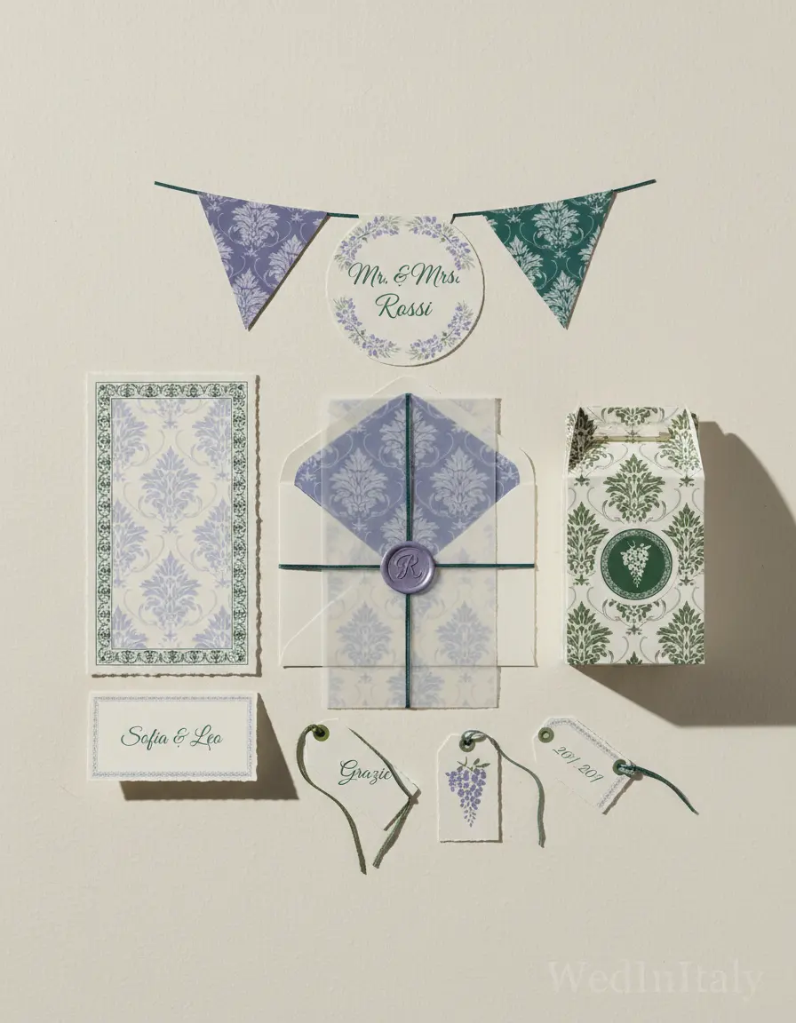 Damascato — Ravello wedding kit