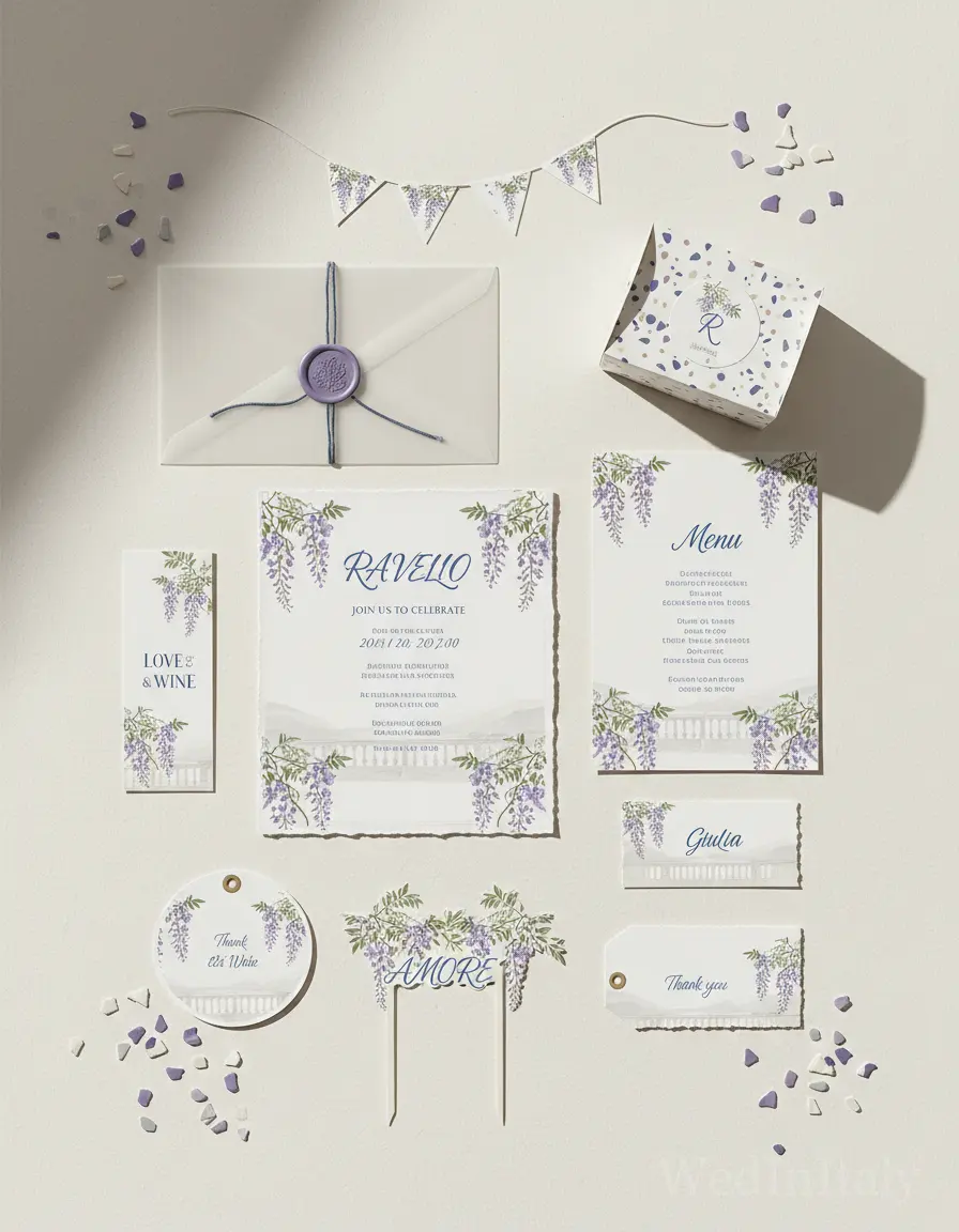Terrazzo — Ravello wedding kit