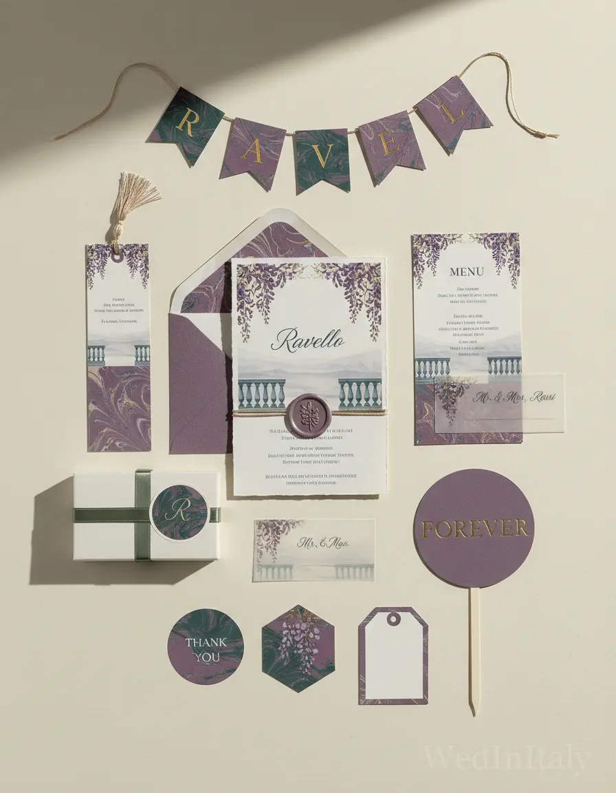 Marmorizzato — Ravello wedding kit