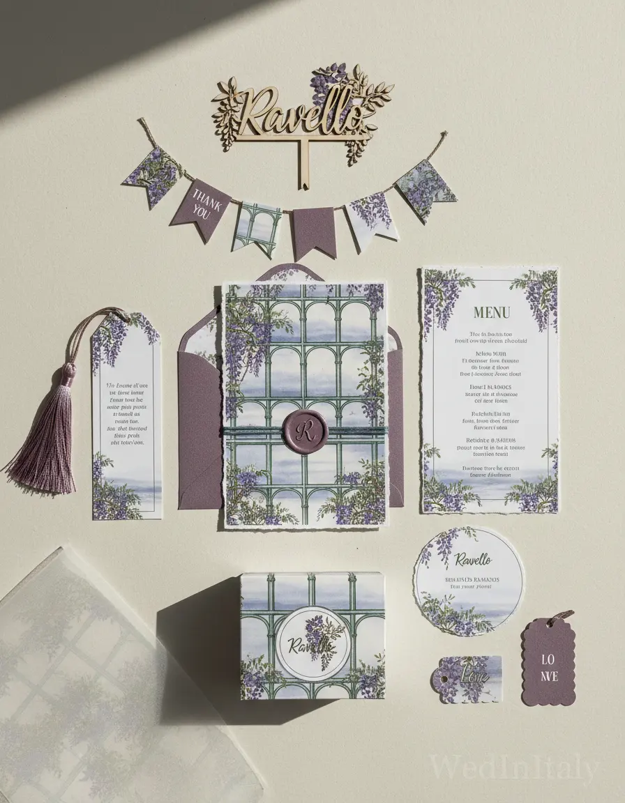 Piastrella — Ravello wedding kit