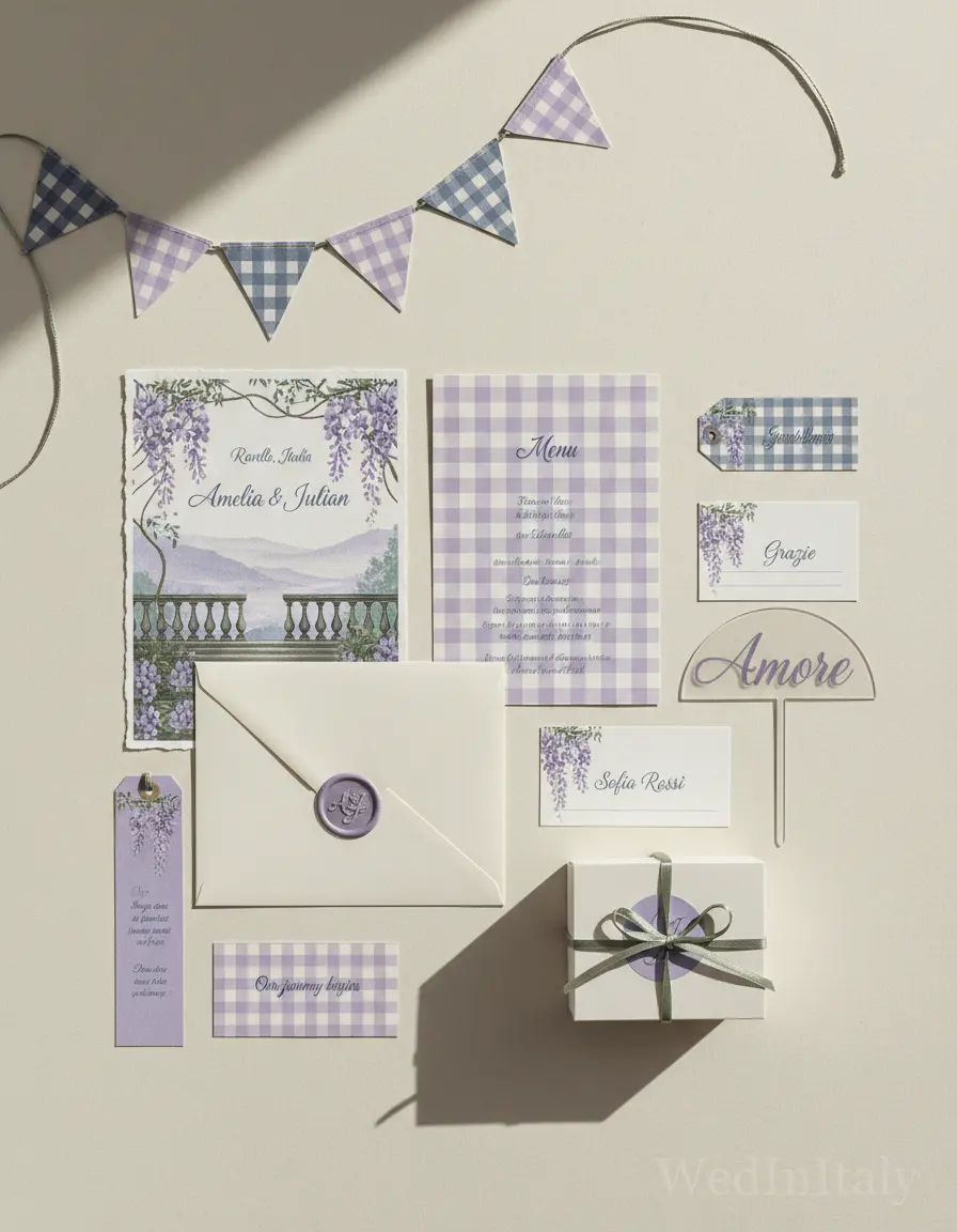 Quadretti — Ravello wedding kit