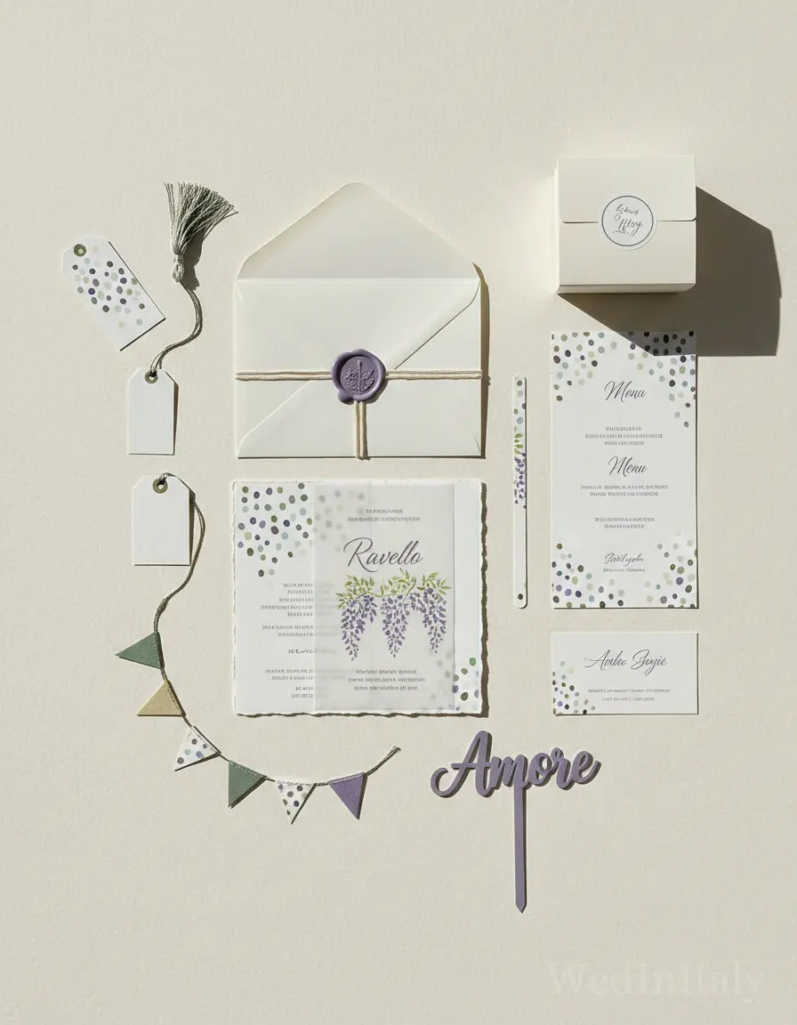 Pois dipinti — Ravello wedding kit