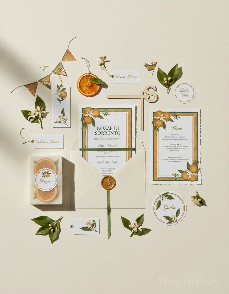 Erbario — Sorrento wedding kit