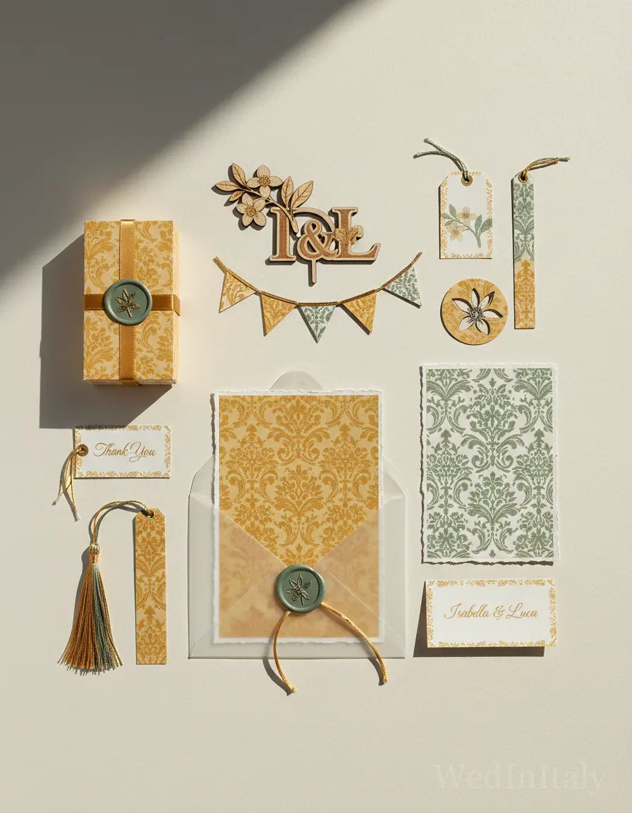 Damascato — Sorrento wedding kit