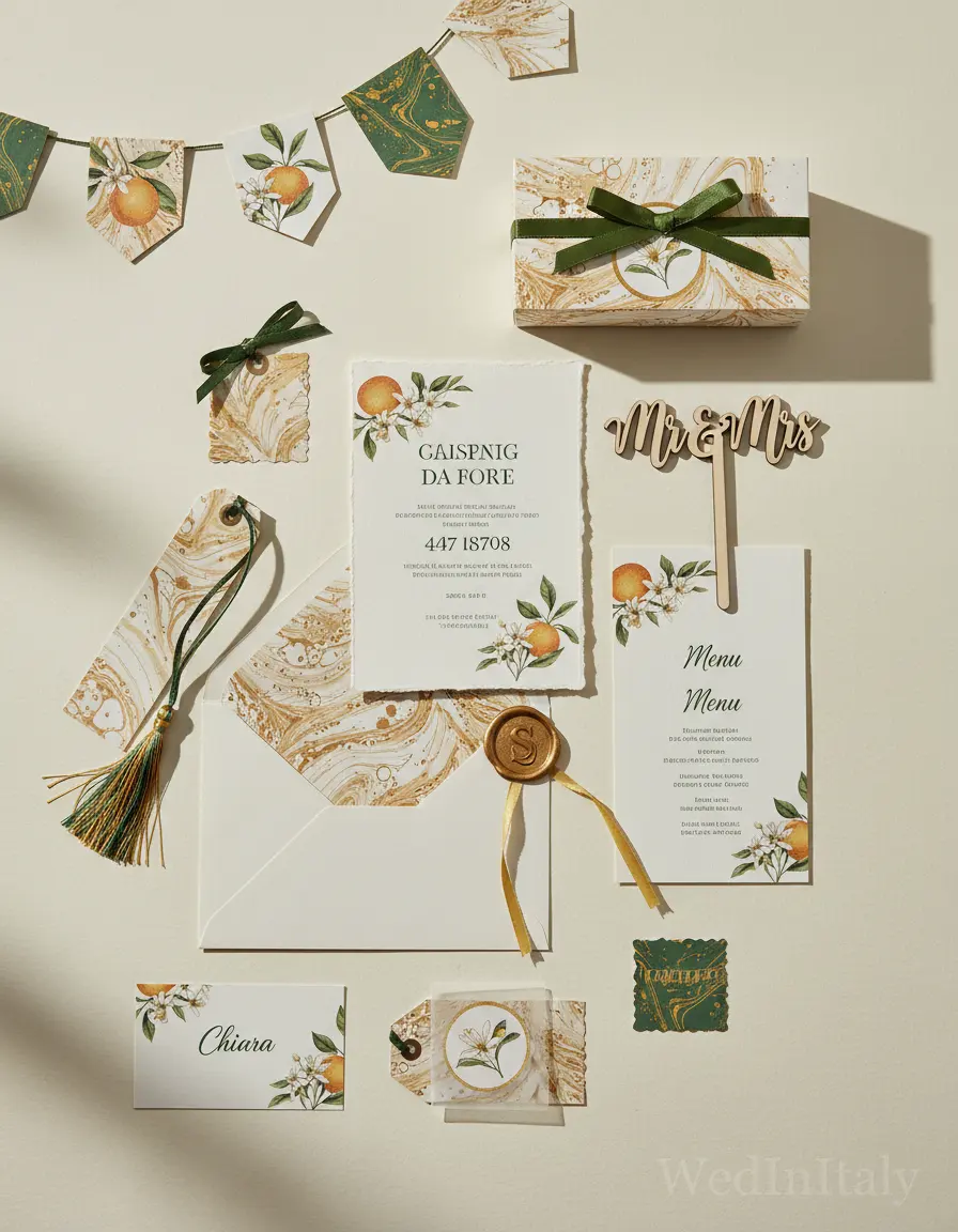 Marmorizzato — Sorrento wedding kit
