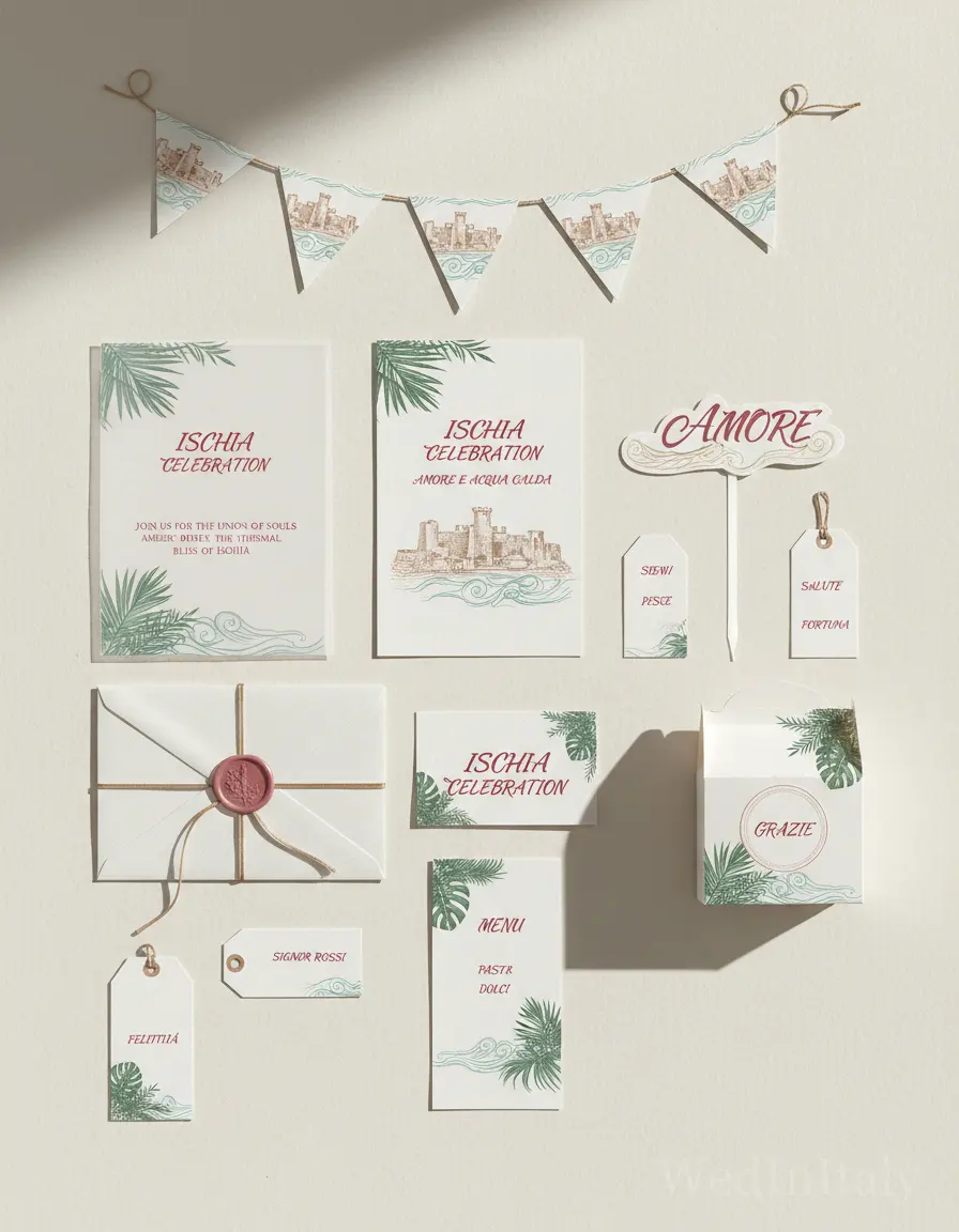 Incisione — Ischia wedding kit