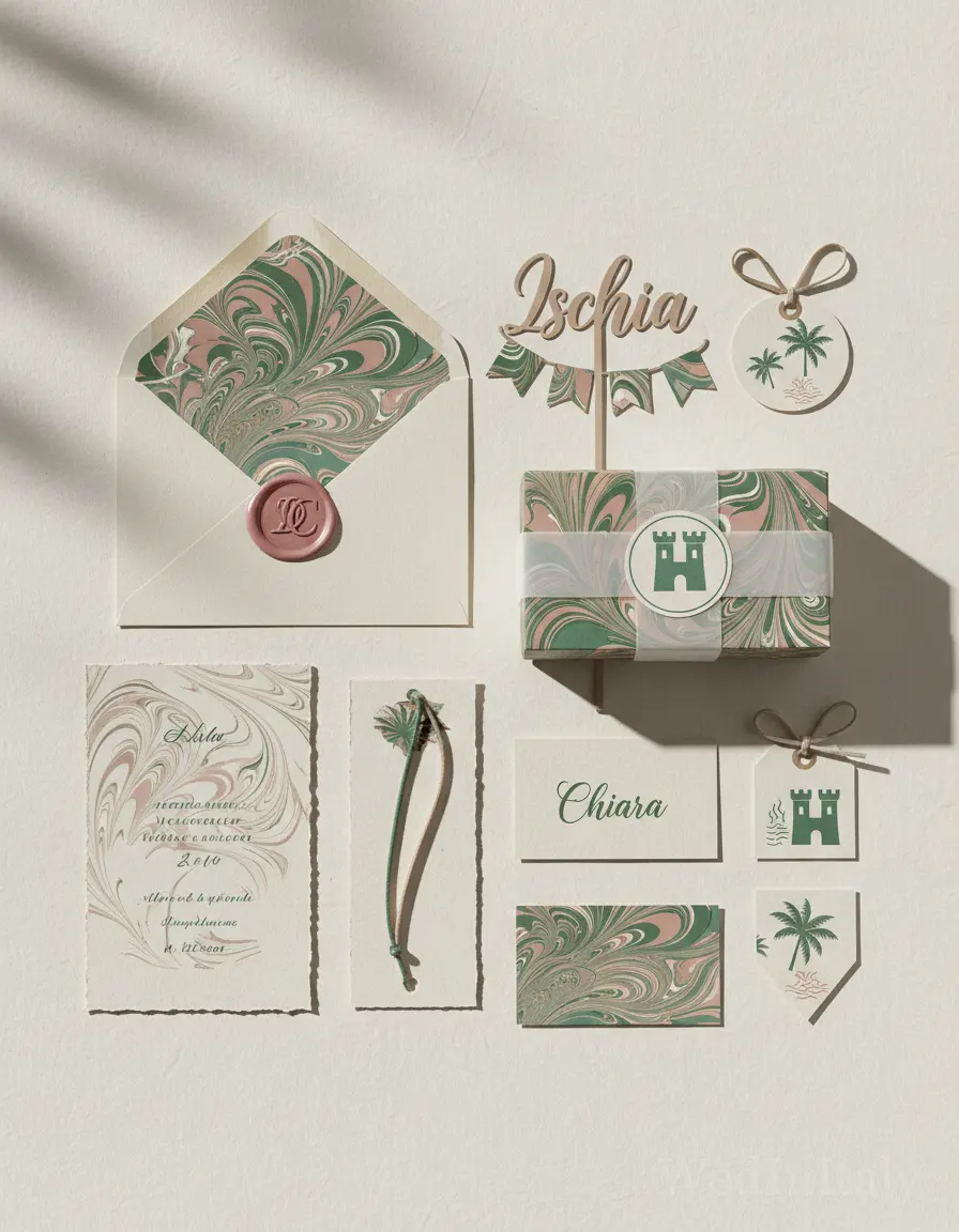 Marmorizzato — Ischia wedding kit