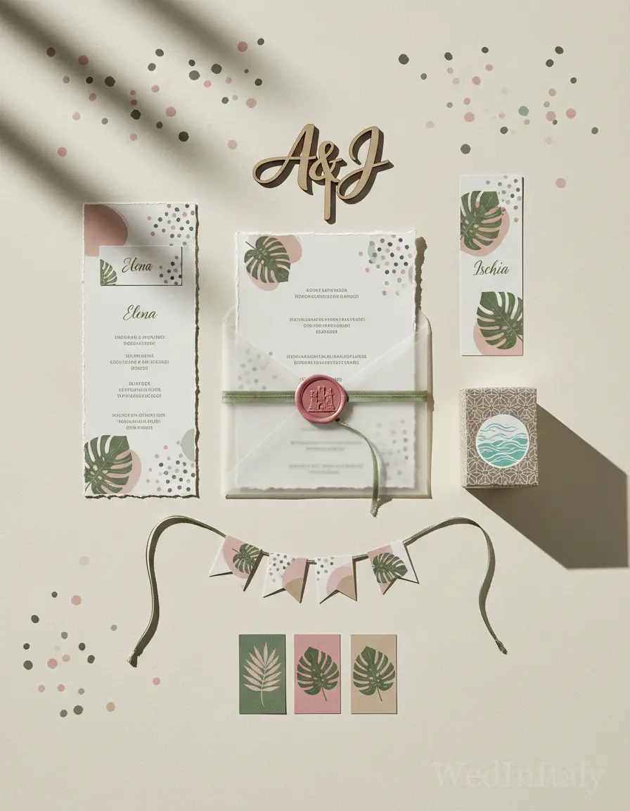Pois dipinti — Ischia wedding kit