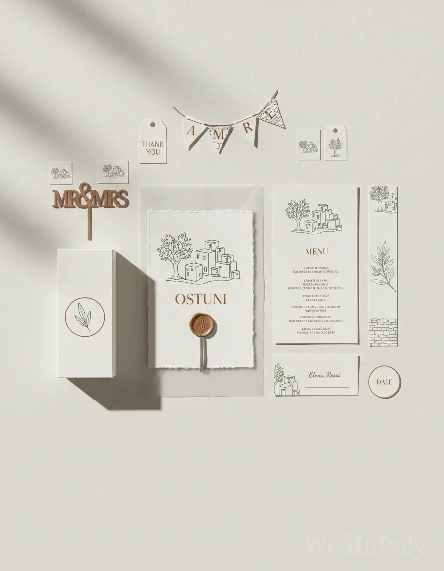 Monolinea — Ostuni wedding kit