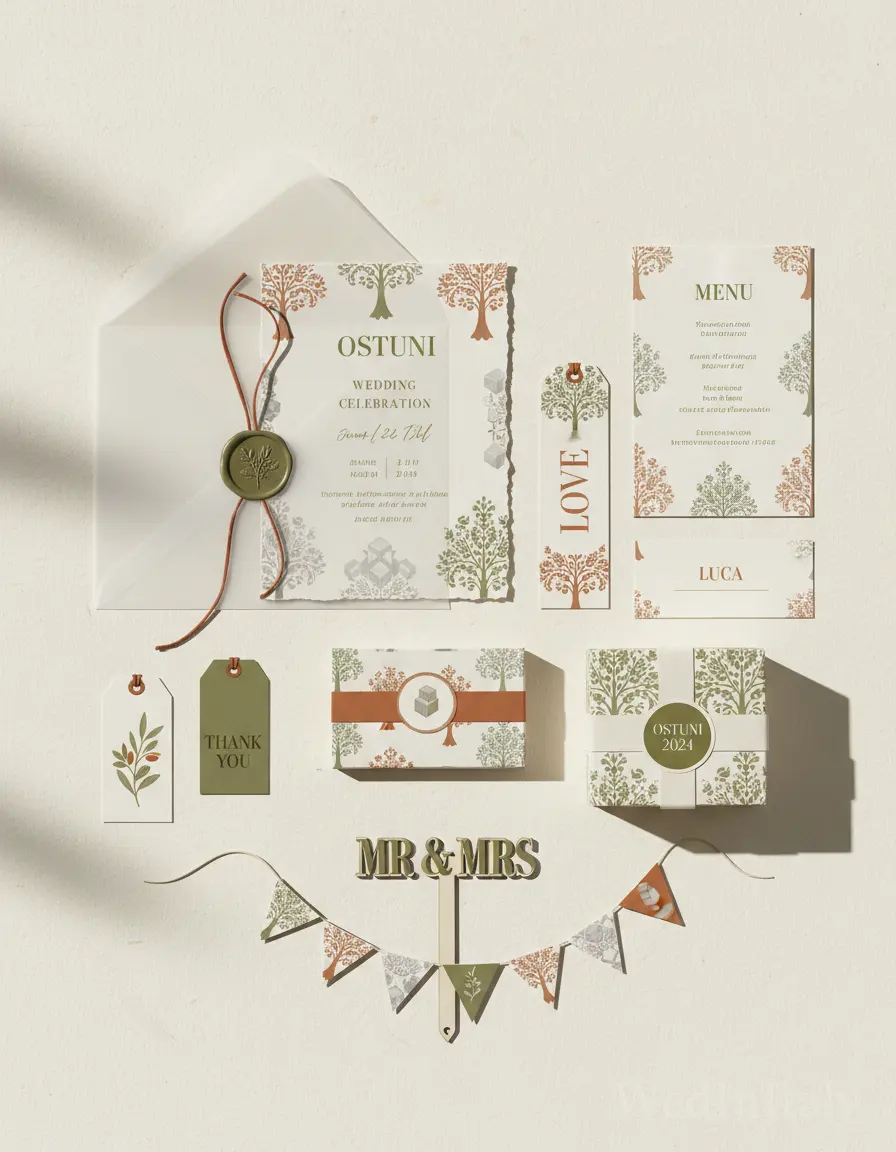 Damascato — Ostuni wedding kit