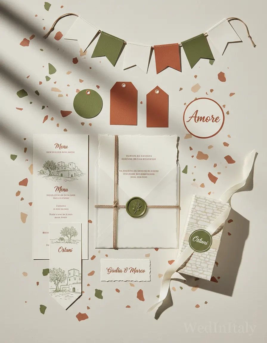 Terrazzo — Ostuni wedding kit