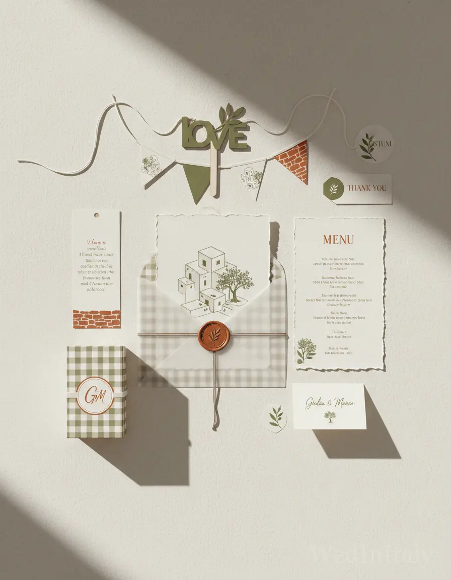 Quadretti — Ostuni wedding kit