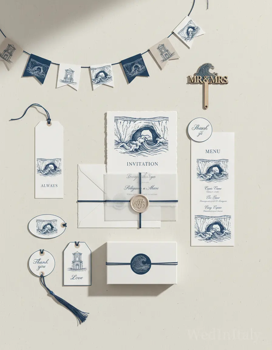 Incisione — Polignano a Mare wedding kit