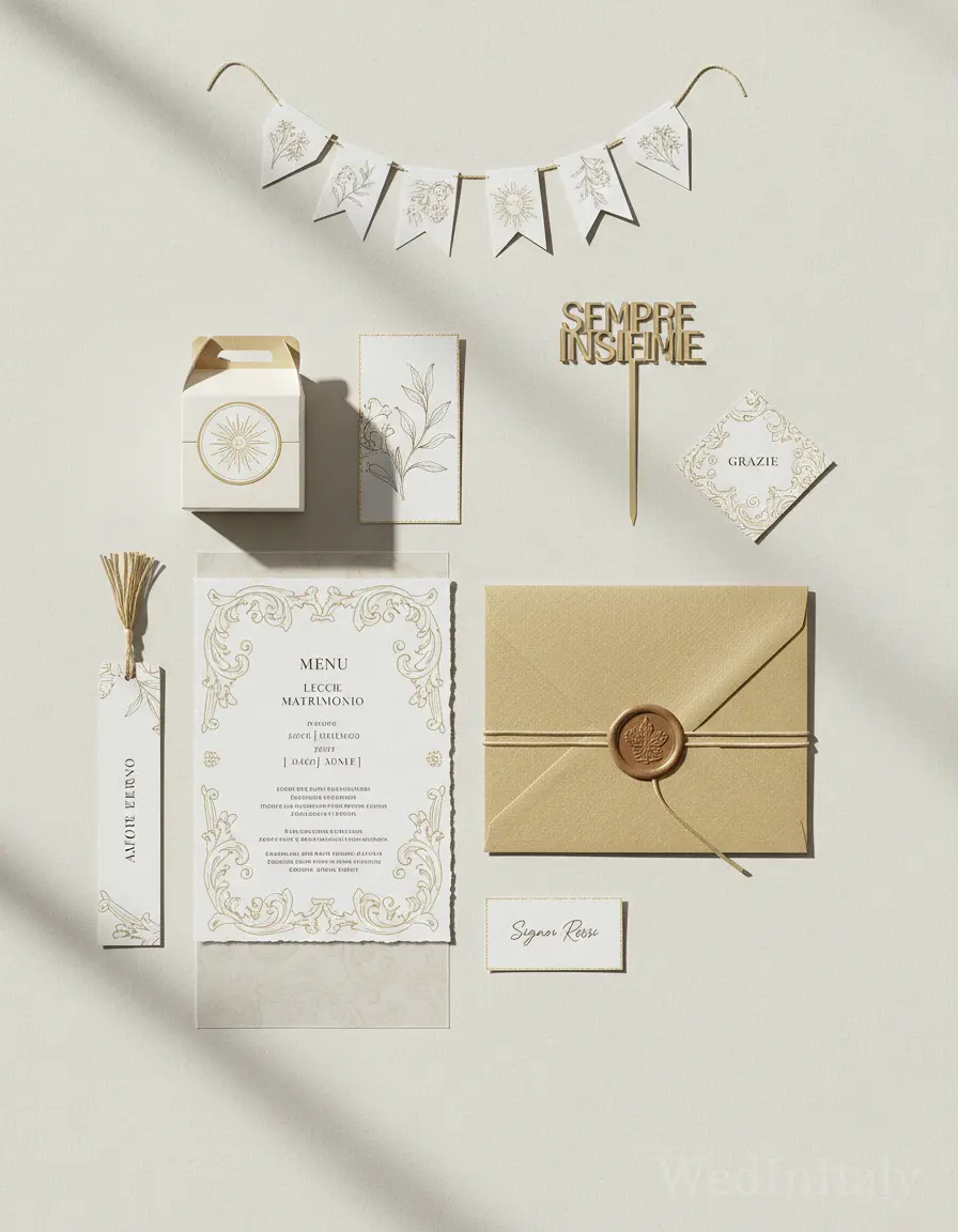 Botanico a linea — Lecce wedding kit