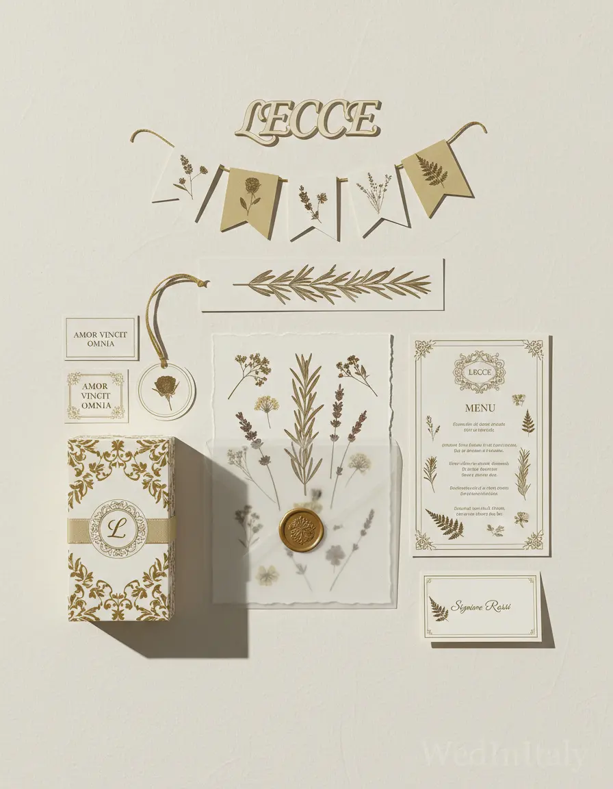 Erbario — Lecce wedding kit