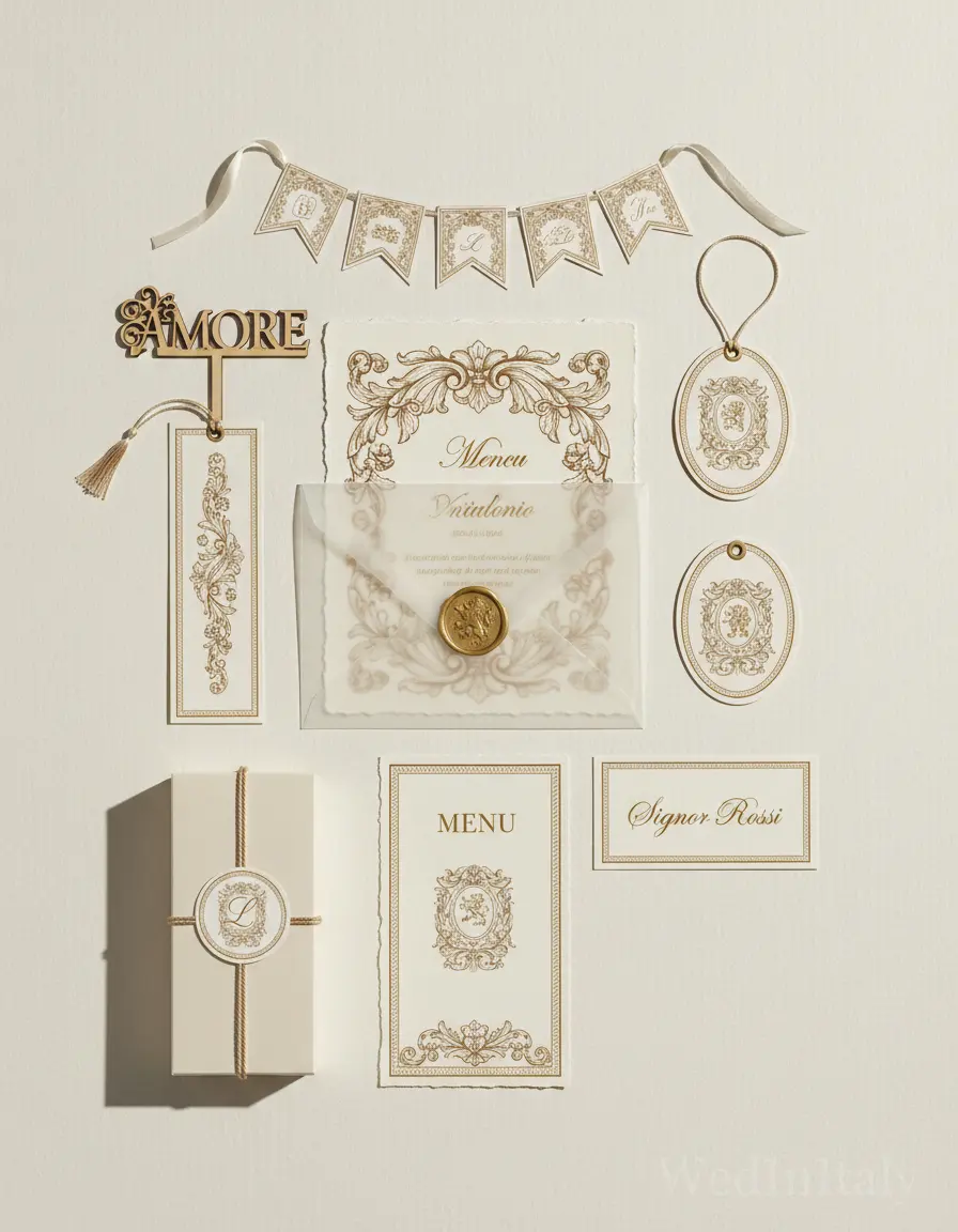 Incisione — Lecce wedding kit
