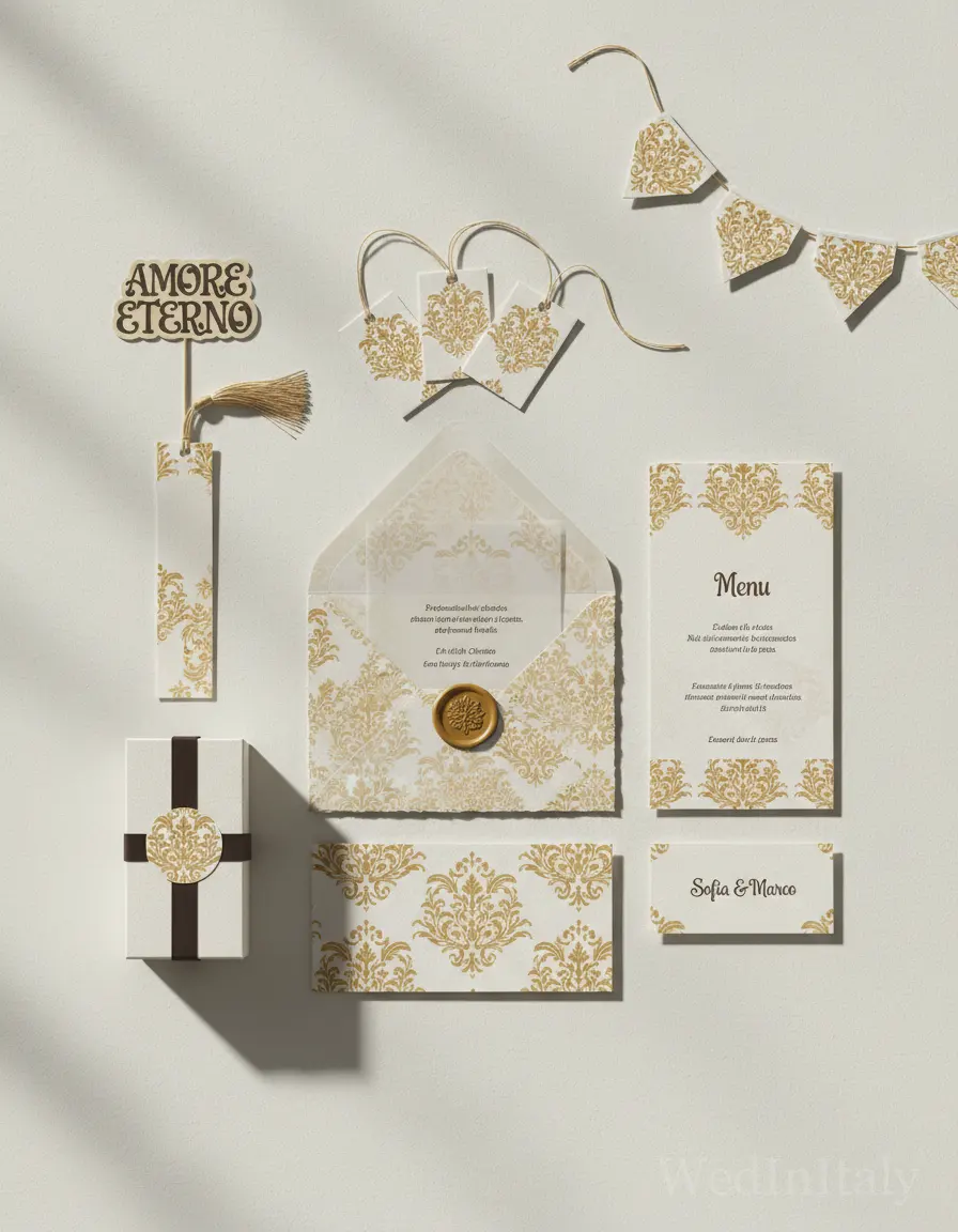 Damascato — Lecce wedding kit