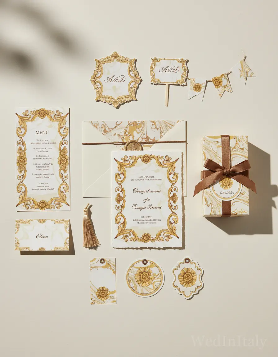 Marmorizzato — Lecce wedding kit