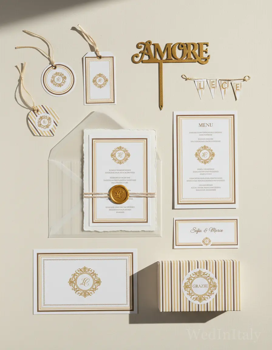 Righe — Lecce wedding kit