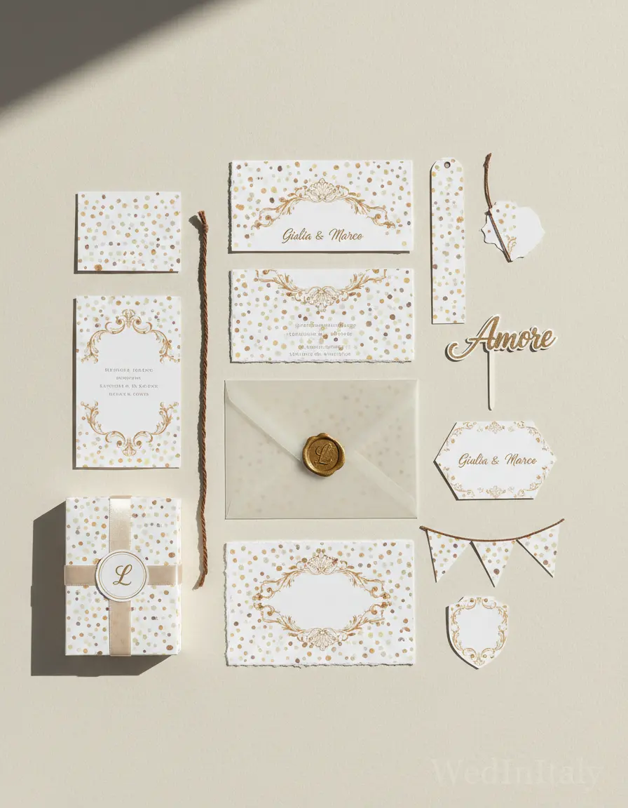 Pois dipinti — Lecce wedding kit