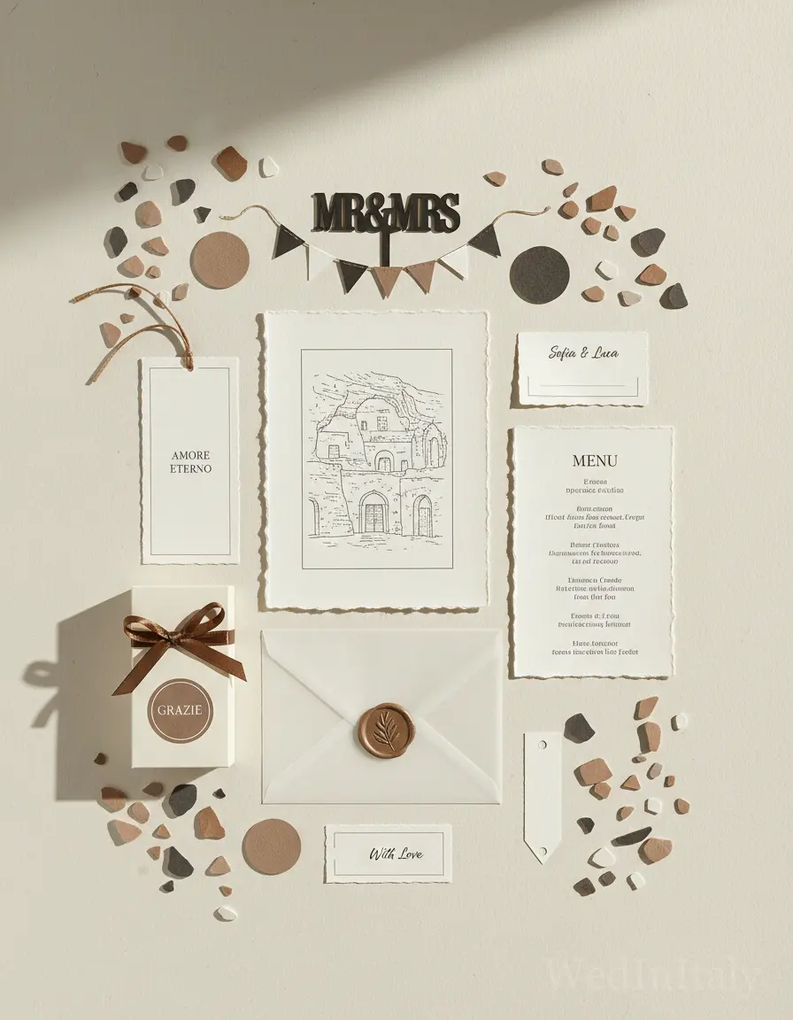 Terrazzo — Matera wedding kit