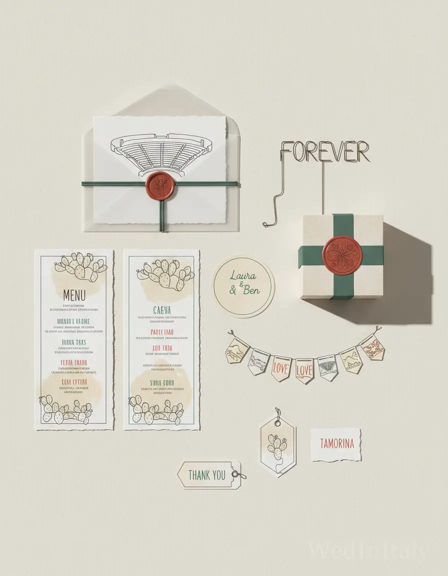 Monolinea — Taormina wedding kit