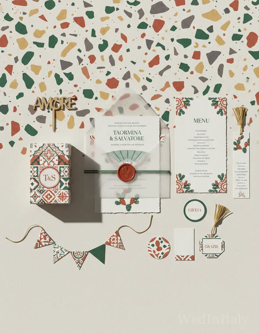 Terrazzo — Taormina wedding kit