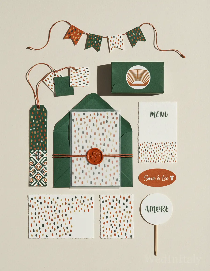 Pois dipinti — Taormina wedding kit