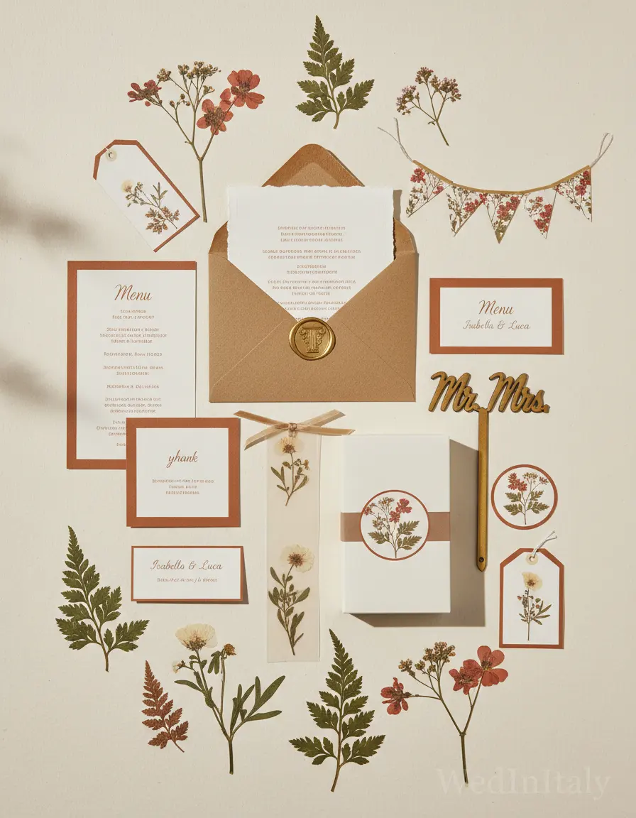 Erbario — Noto wedding kit