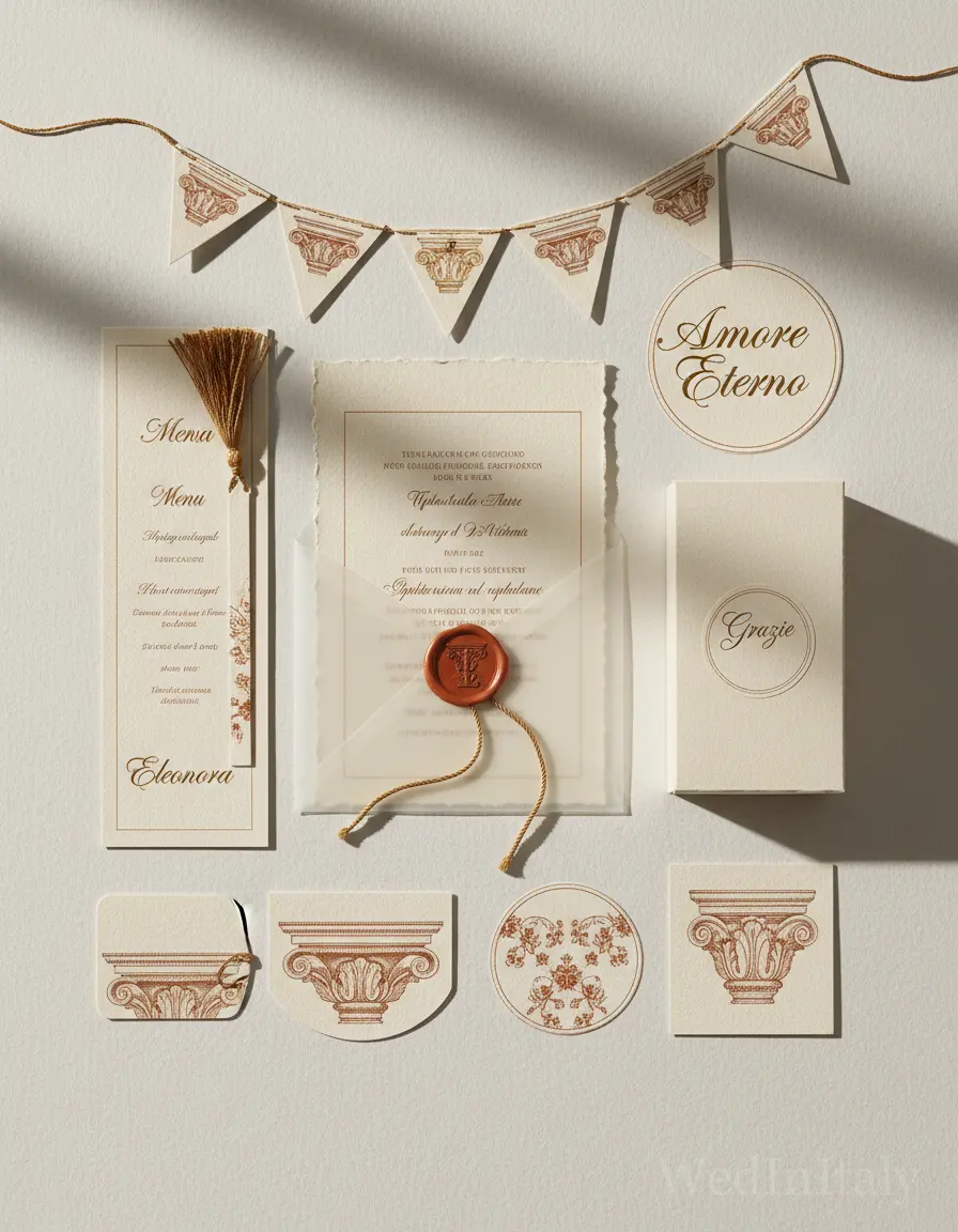 Incisione — Noto wedding kit