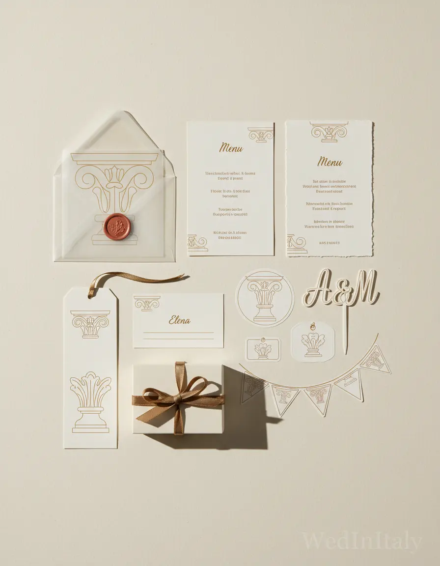 Monolinea — Noto wedding kit
