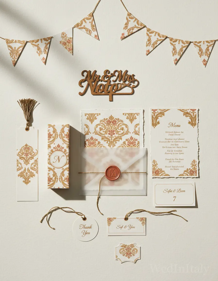 Damascato — Noto wedding kit