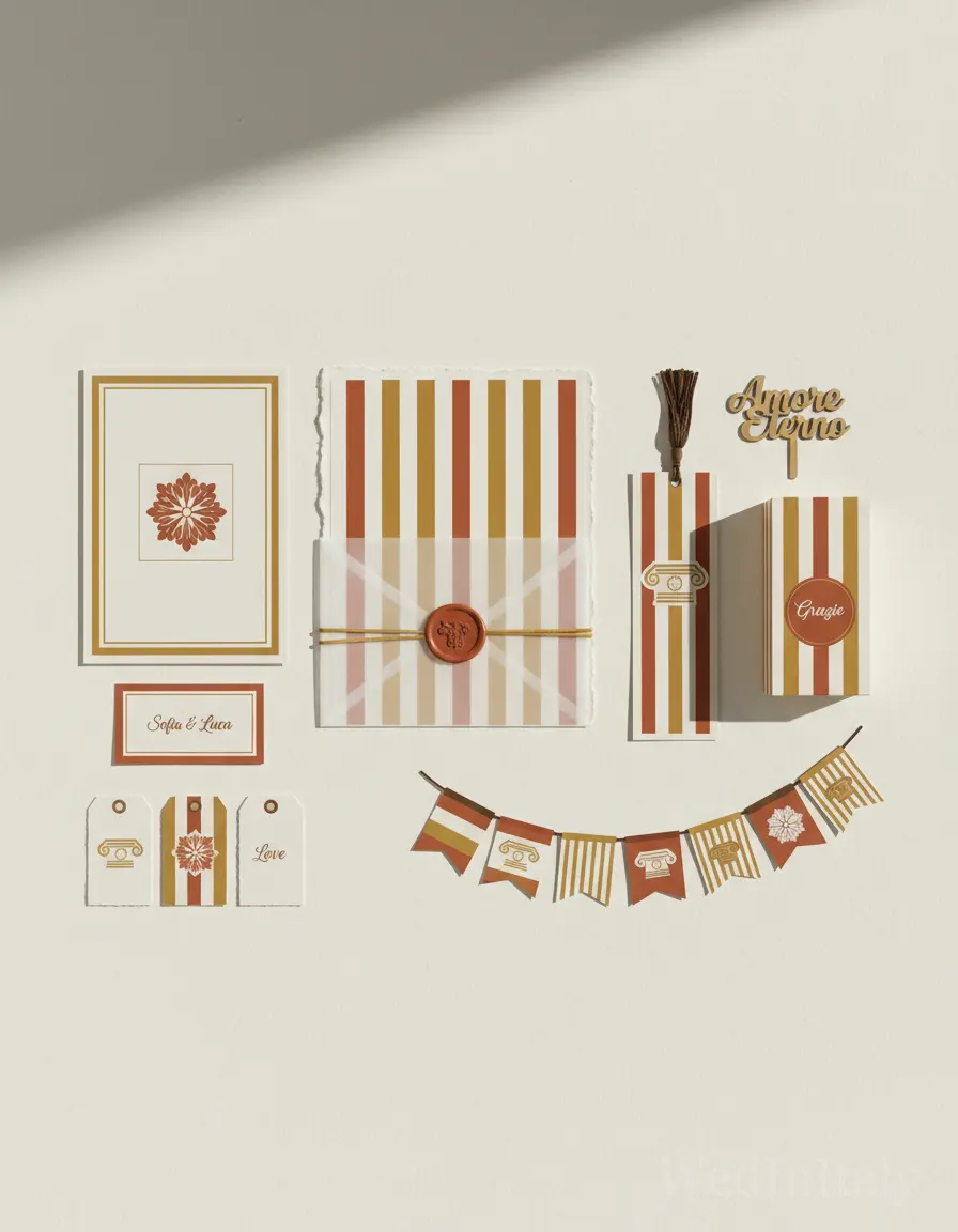 Righe — Noto wedding kit