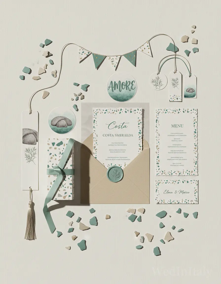 Terrazzo — Costa Smeralda wedding kit