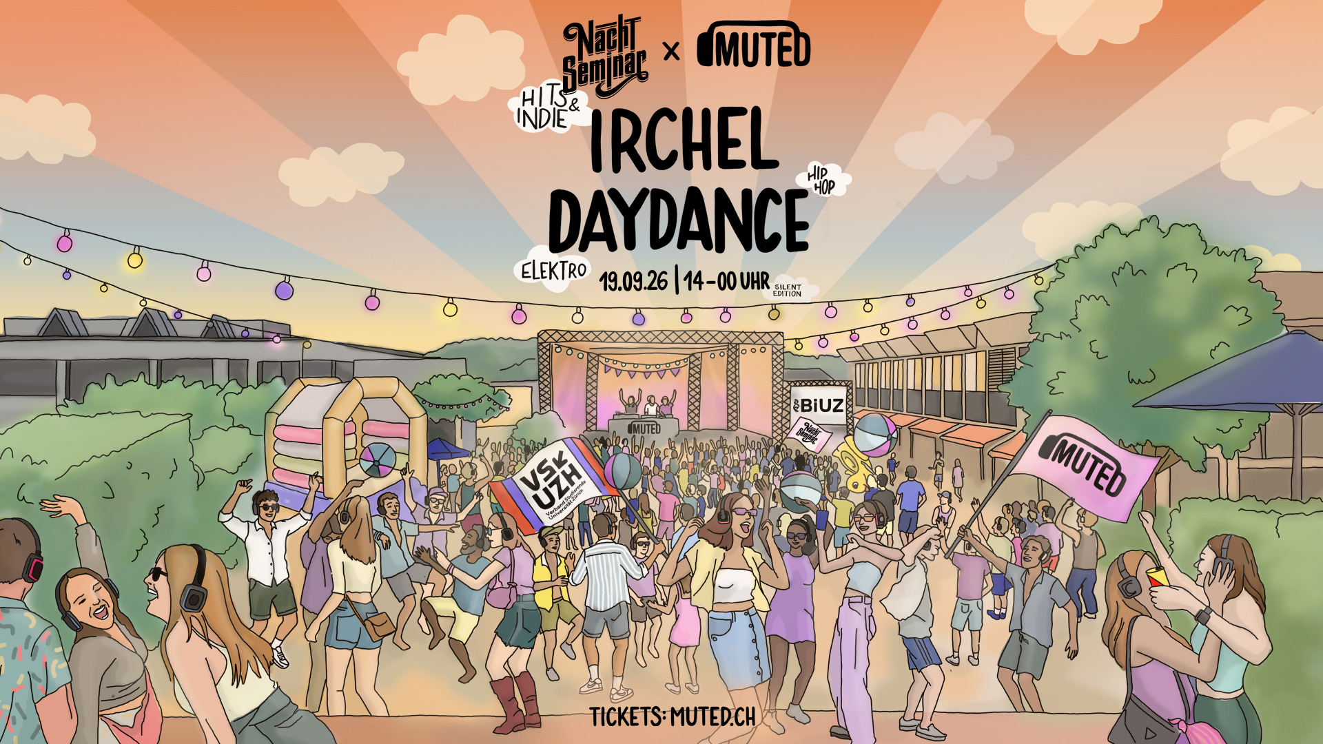 Nachtseminar x Muted Irchel Daydance
