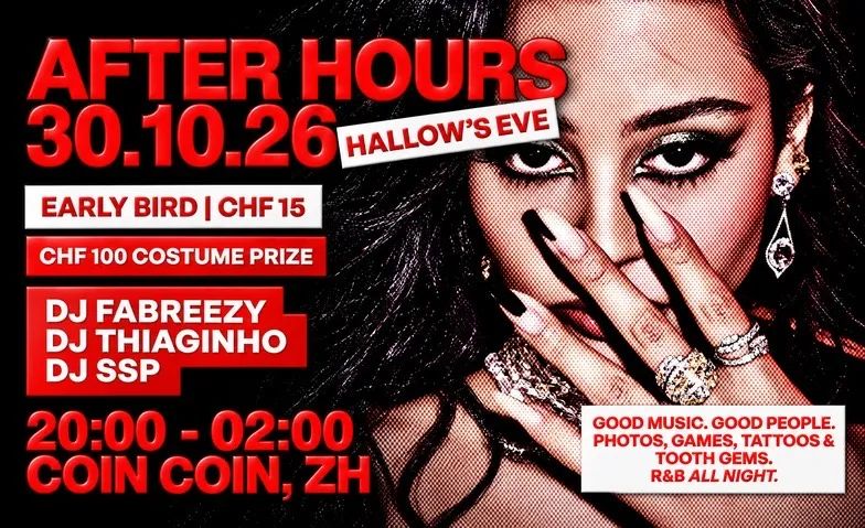 AFTER HOURS HALLOWEEN PARTY 18+
