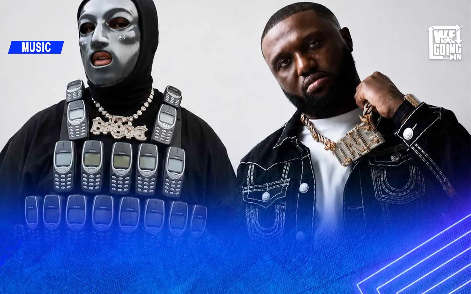 M Huncho - CASH STACKIN (ft. Headie One) - (Visualiser)