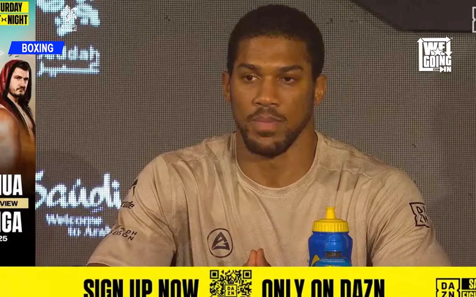 Anthony Joshua Vs. Kristian Prenga Press Conference Livestream