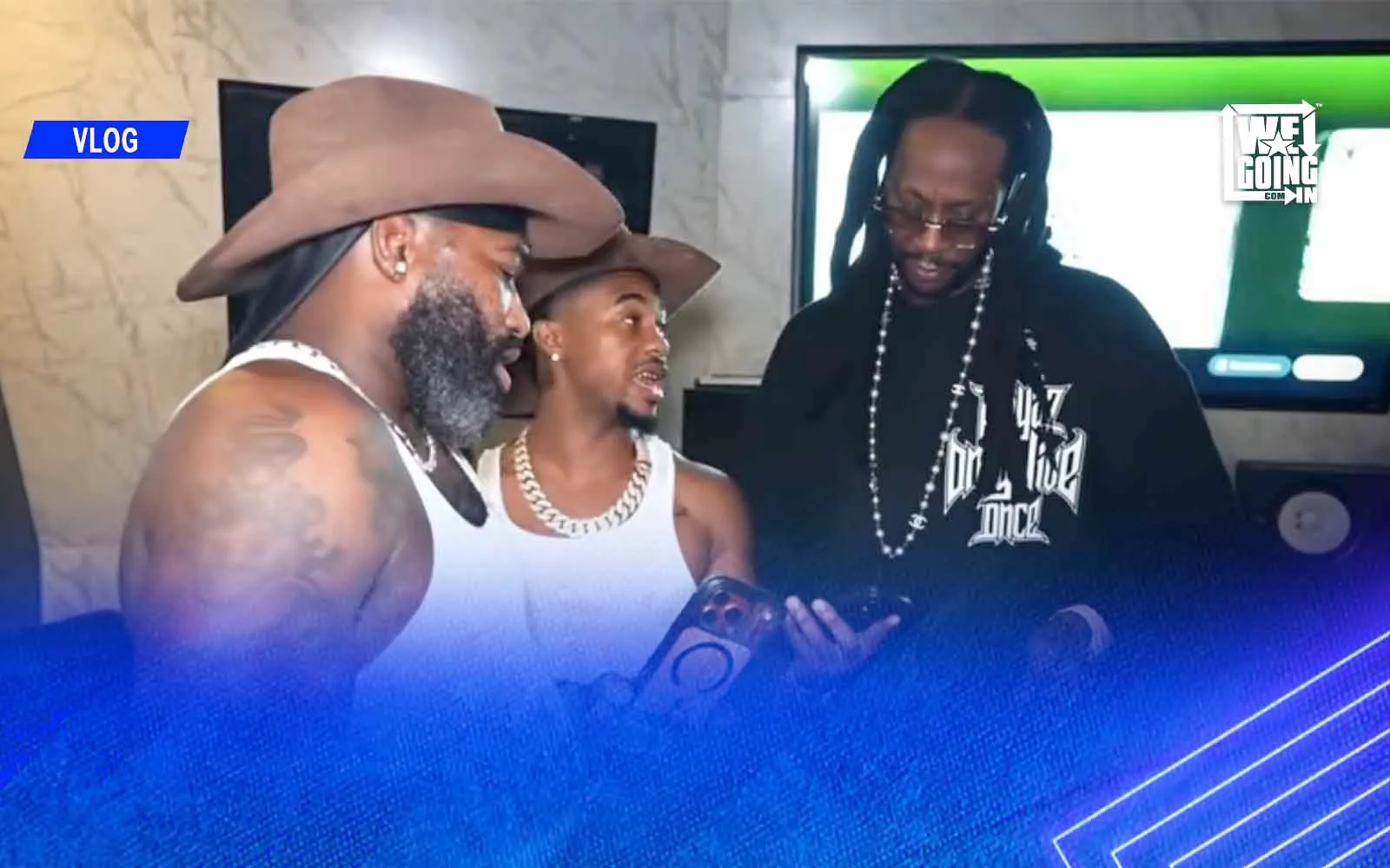 2 Chainz Comes on DeenTheGreat & Adrien Broner Stream!