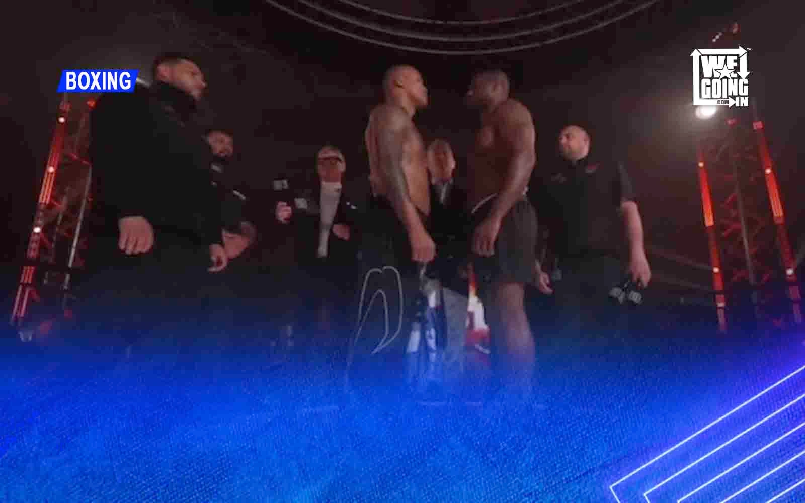 Fabio Wardley vs. Daniel Dubois Weigh In 