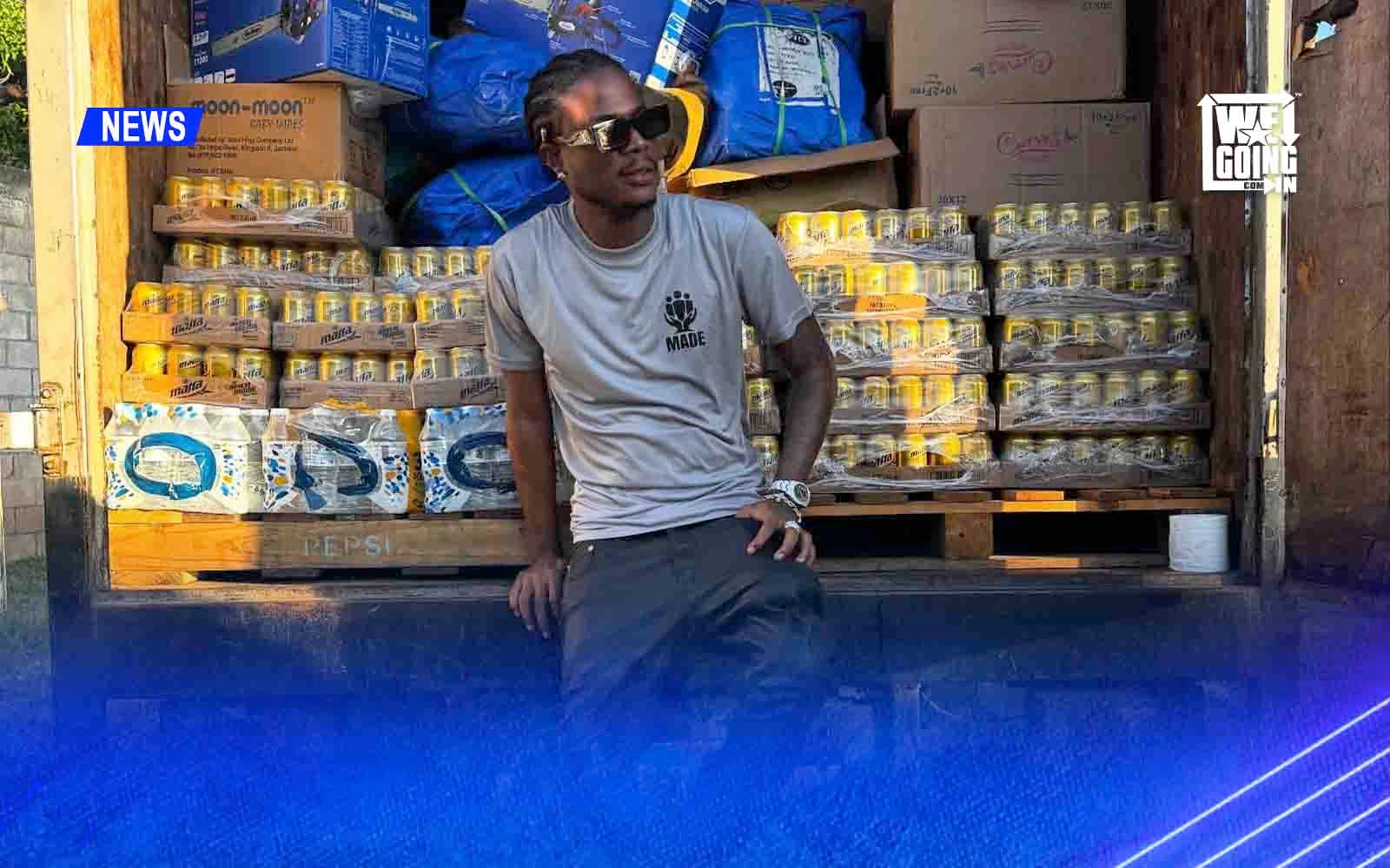 Masicka Brings Relief to Jamaicans Affected by Tropical Storm Melissa