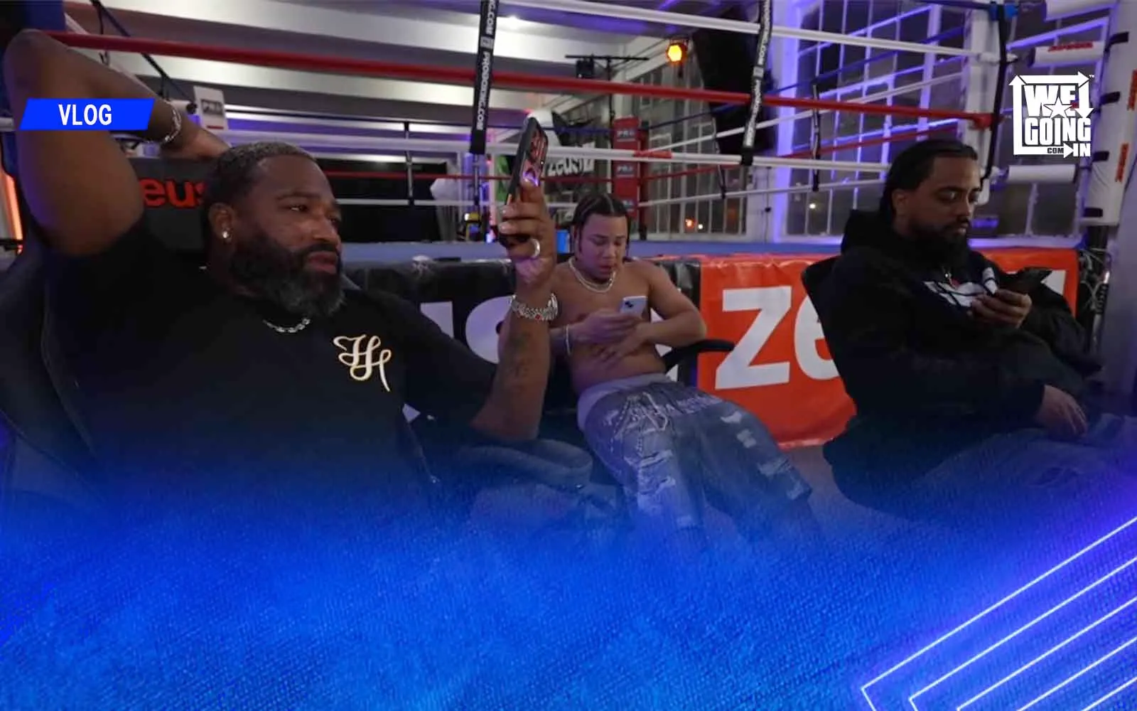 Adrien Broner Jumps on DeenTheGreat & Rowdy Rebel's Track!