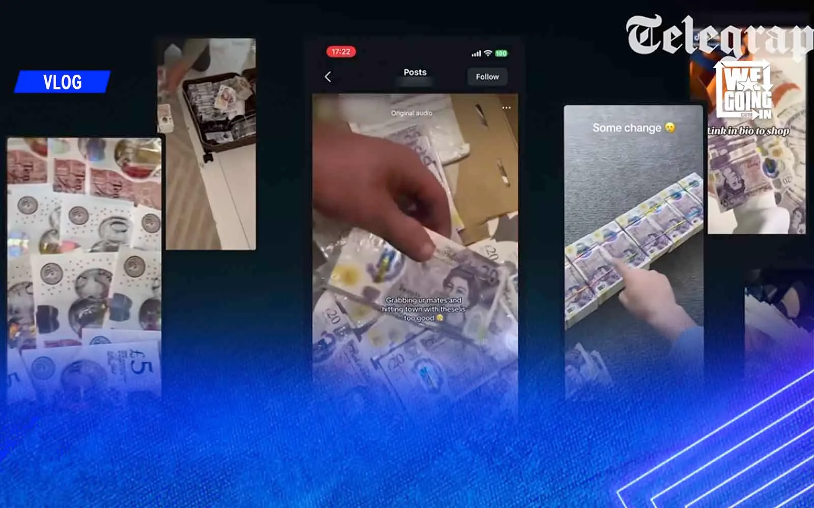 Inside Britain’s booming fake cash trade