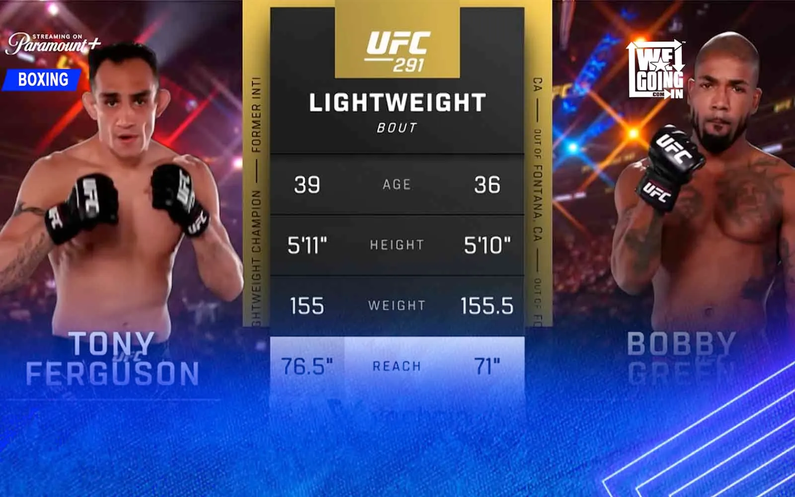 King Green vs Tony Ferguson | Full Fight