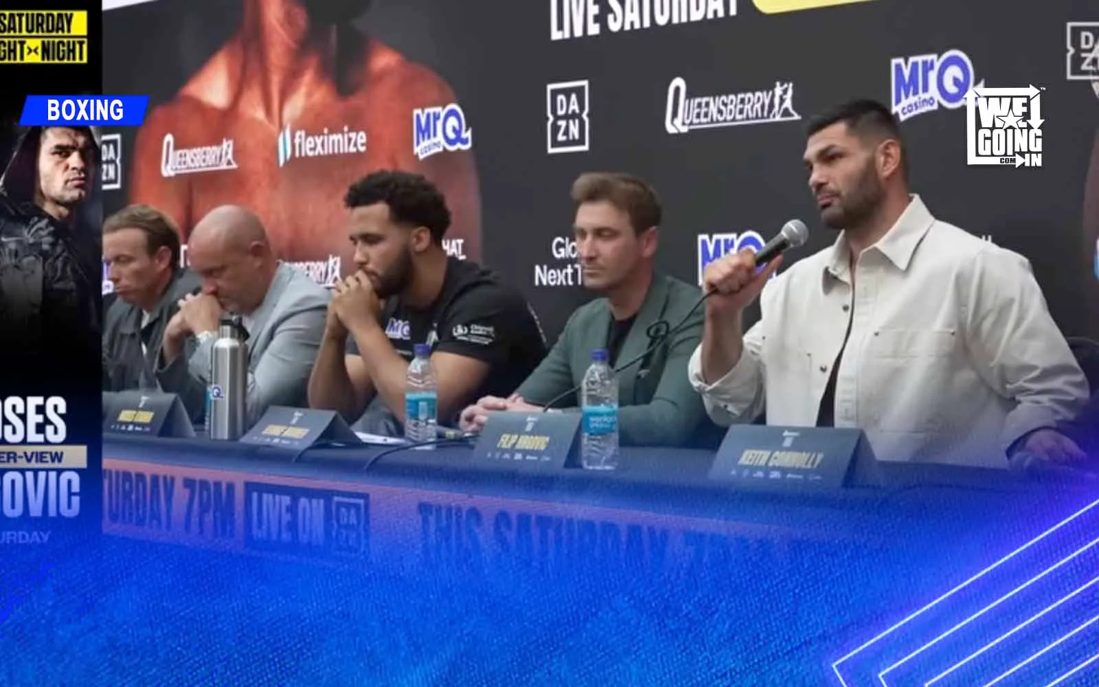 Moses Itauma VS. Filip Hrgovic Press Conference Livestream