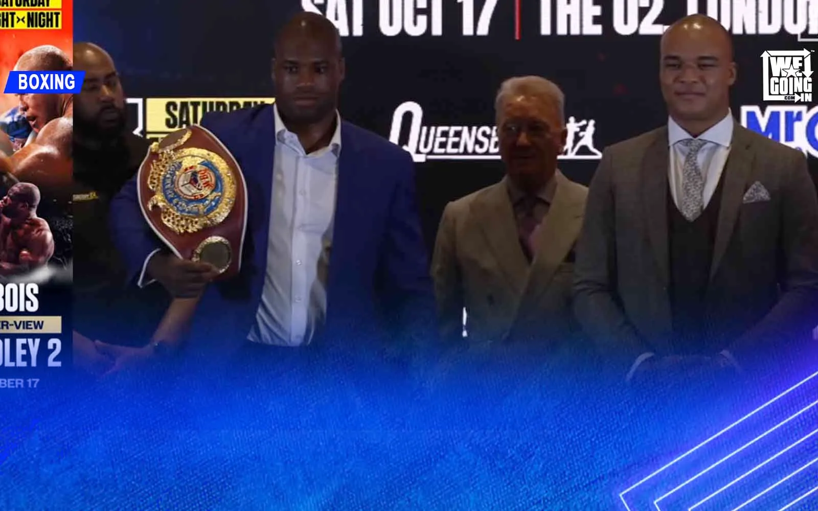 Daniel Dubois VS. Fabio Wardley 2 Launch Press Conference Livestream